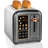Toaster 2 Slice, Stainless Toaster LCD Display&Touch Button, 50% Faster Heating Speed, Wide Slots-103877021