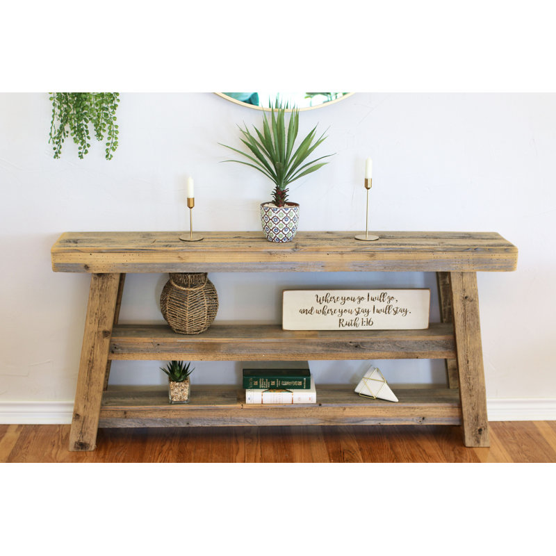 Diyar 60'' Solid Wood Console Table