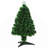 2.5Ft Tall Pre-Lit Douglas Fir Tabletop Artificial Christmas Tree With Realistic Branches, Fibre Optic LED S And 85 Tips,