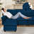 Oversized modern comfy comfy sofa with Ottoman-867979015