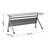 Commercial Nesting Flip Training Table With Steel Frame And Y-Legs-937714664-937714678