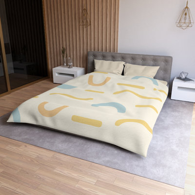 Microfiber Duvet Cover Boho Style, Design 87