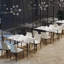 Funke Stone Top Metal Base Dining Table-831250251
