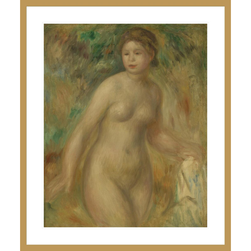 Nu-Pierre-Auguste Renoir - Impression giclée sur cadre, 39.89" H x 33.5" W