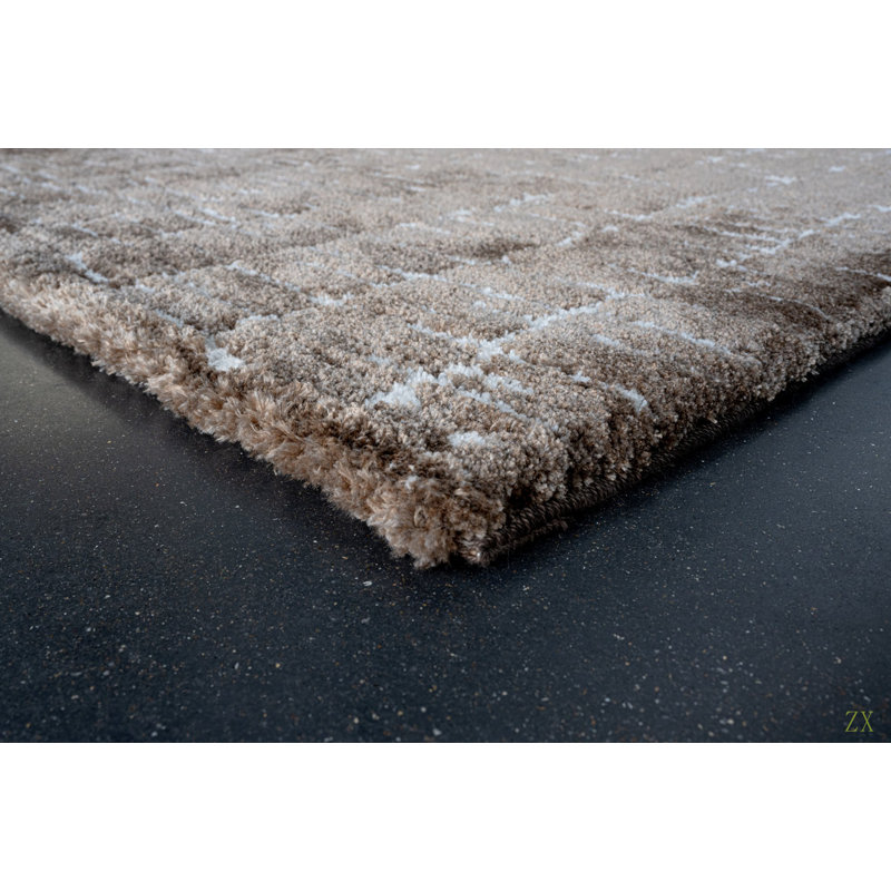 Tapis en polyester recyclé Nina Genesis, Rectangulaire 7 pi 10 po x 10 pi