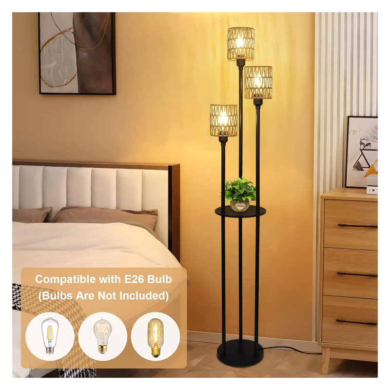 Lampe sur pied Boho
