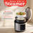 Gourmia 3 Qt Digital Rice Cooker & Steamer – 12 Cup Cooked (6 Cup Uncooked) Stainless Steel