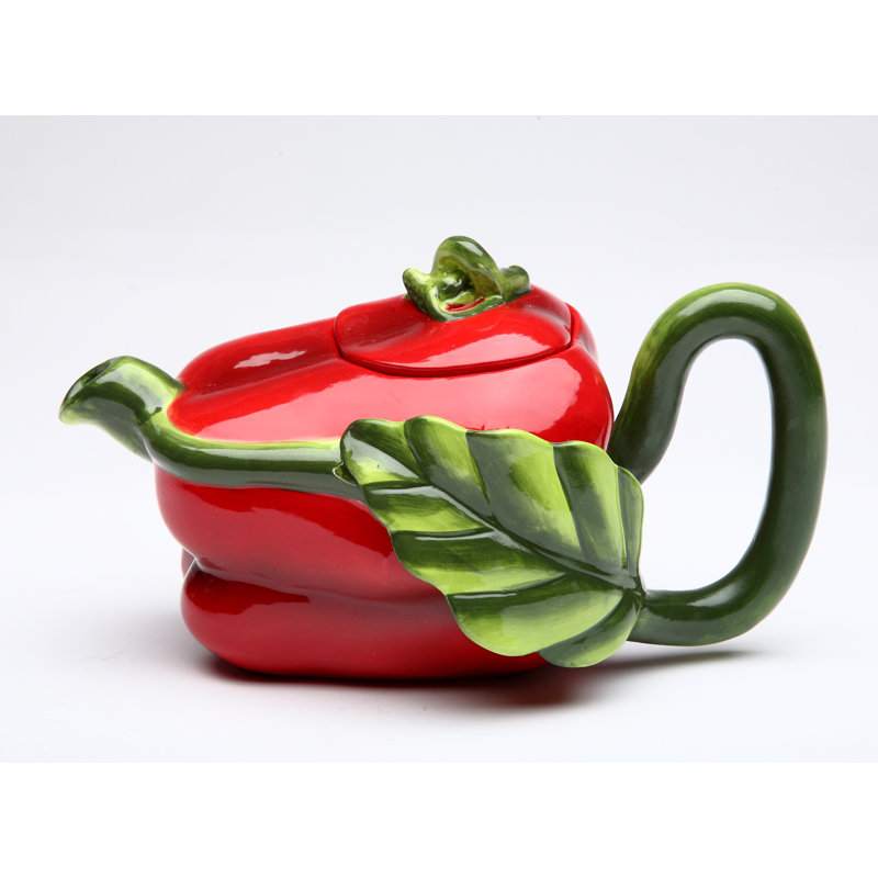 Red Pepper 0.34-qt. Teapot