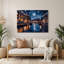 Villes, Pays-Bas, Pays-Bas, art mural gris en métal-1717774848