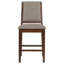 Chaise de comptoir rembourrée Allen Mango Oak