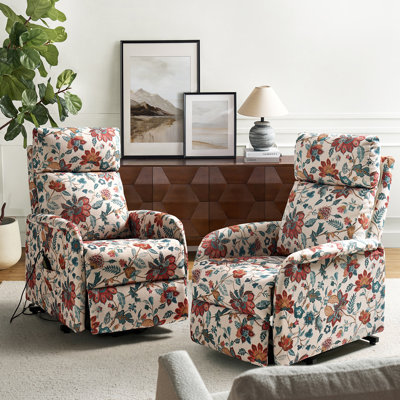 Fauteuil inclinable électrique lève-personne de 26,75 po Armenuhi (ensemble de 2)