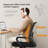 Home Office Managerial Executive Chair, Ergonomic Mesh Adjustable Swivel Mid-Back Computer Desk Chair With Comfortable Lumbar Support, Comfy Arms For Bedroom,Study-124511644-124511646