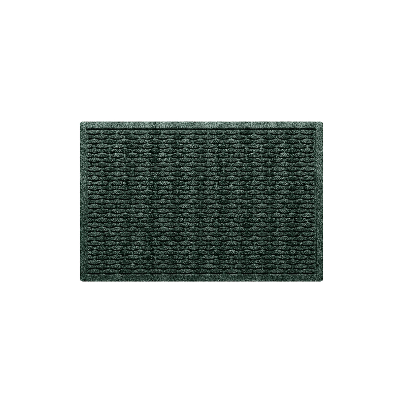 WaterHog Hamption 23 in. x 35 in. Indoor Outdoor Door Mat, Green