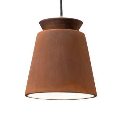 Luminaire suspendu conique à 1 lumière Logan