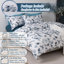 Ensemble de housse de couette 100% coton à longues fibres Lunaria 3 pièces, ensemble de literie ultra doux et respirant-111460205
