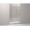 Levity 47.63" x 74" Double Sliding Shower Door with Blade Handles with CleanCoat® Technology