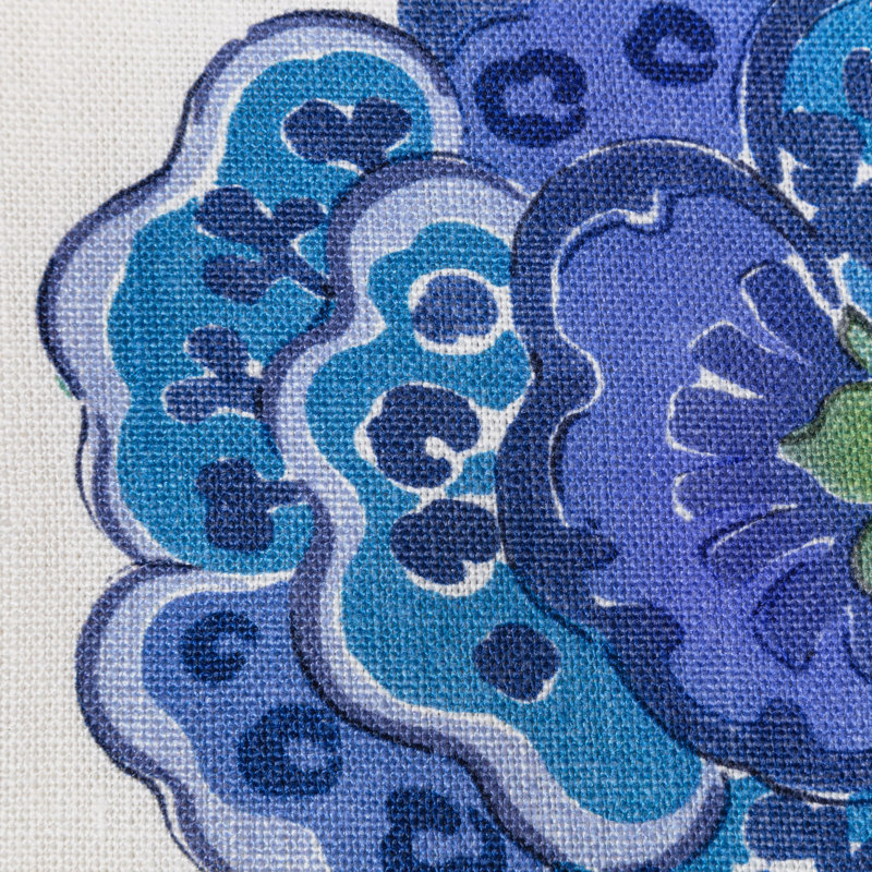Somerset Fabric, Blue/Green