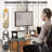 Rascoe L-Shaped Metal Base Computer Desk-1756414914