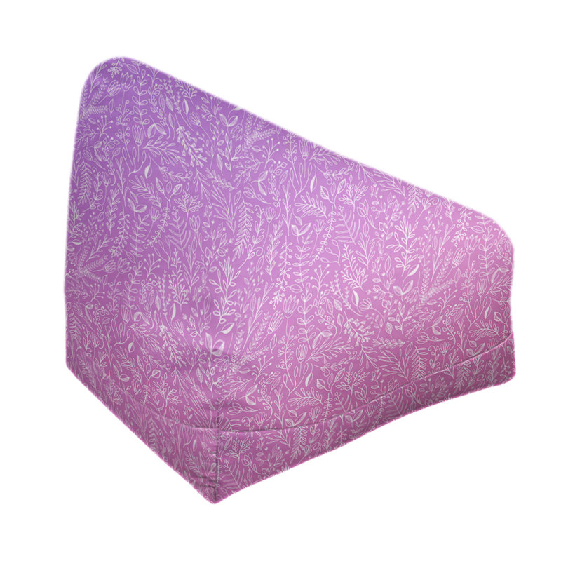 Petite chaise à sacs à billes & Leffel, H 120 po x L 2 po x P 60 po, Mauve / rose, Pas de bourre