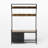 33.1" Wide Hall Tree with 2 Movable Drawers, Shoe Storage, Shelves and Garment Racks, 5-in-1 Entryway Bench with 23 Hooks (Fixed and Movable)