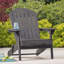 Mobilier de détente portatif en bois d'acacia de style rustique pour l'extérieur