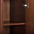 Modern Linen Cabinet 2 Doors & 3 Drawers With Fluted Wood Fronts Accent for Bathroom Storage Organization-245785030