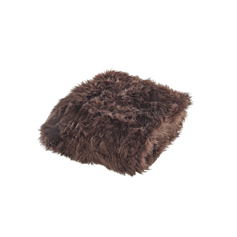 Kimmel Polyester Solid Colour Bedspread, Brown