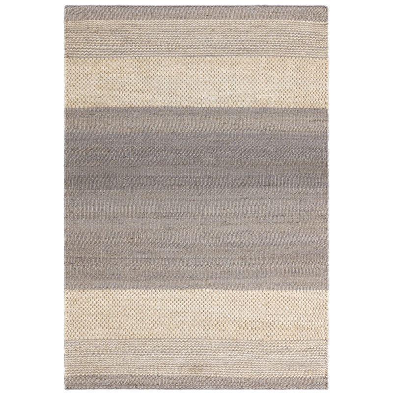 Desaree Hand Woven Flatweave Grey/Beige Area Rug, Rectangle 120 x 170cm