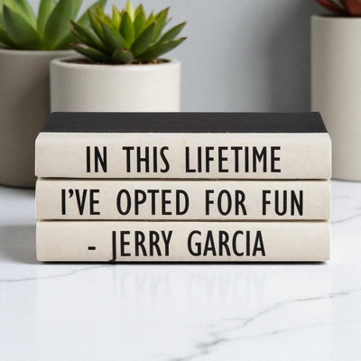 Entertainment Decorative Book