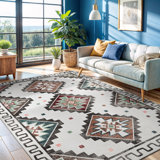 Koressa Chenille Washable Oriental Indoor Rug