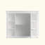 Meuble-lavabo de 36 po avec lavabo supérieur, armoire à miroir, armoire de rangement moderne avec 2 portes à fermeture douce et 2 tiroirs, meuble-lavabo simple-407764740