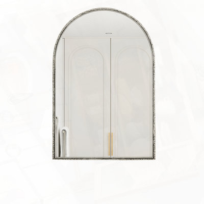 Multi-Purpose Arched Wall Mirror for Home Decoration