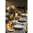 Porcelain China Dinnerware Set 52 Piece - Service for 12