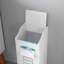 Armoire de salle de bain imperméable à une porte