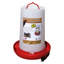 Fontaine à volaille suspendue en plastique Farm Innovators, rouge (paquet de 2)