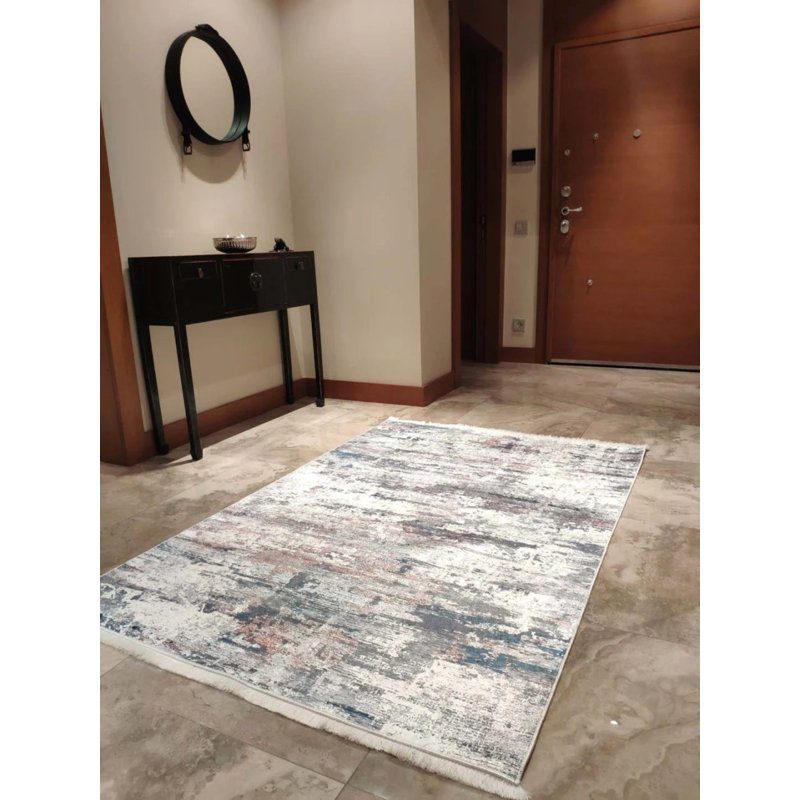 Toscana Performance Washable Abstract Indoor / Outdoor Rug, Rectangle 3'3" x 13'1"