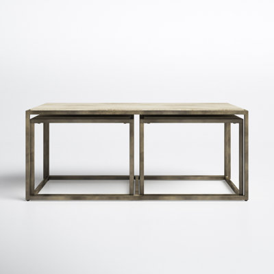 Kressley Stone Nesting Coffee Table