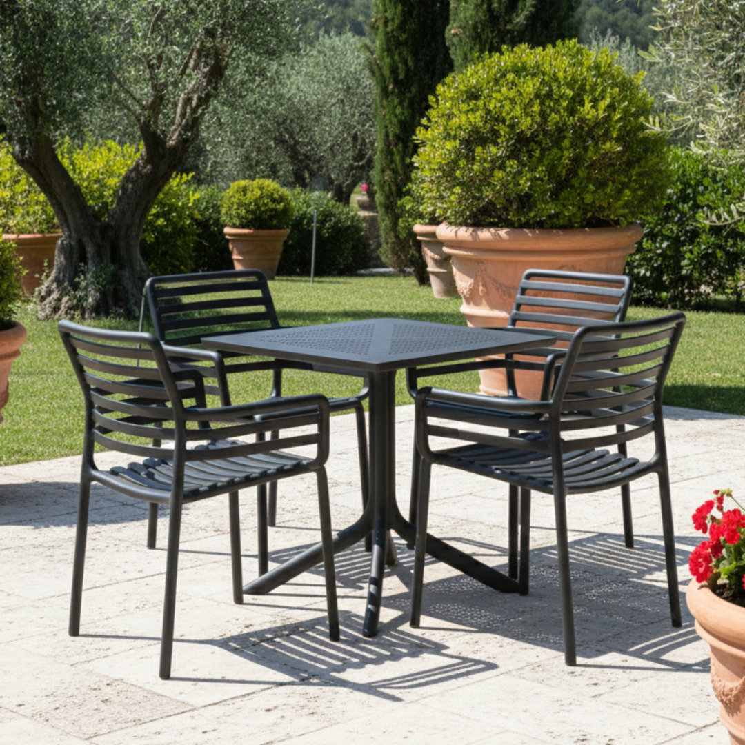 4 - Person Patio Dining Set with Square Table