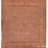 One-of-a-Kind Rectangle 10'6" X 11'3" Hand Knotted Area Rug