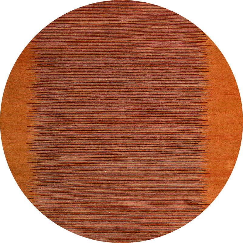 Abstract Multi Area Rug, Round 7'