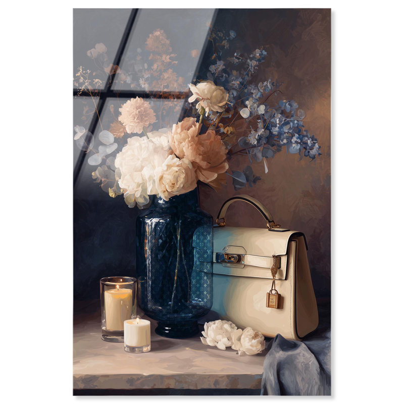 Impression luxueuse sur bois décorations de luxe par Art Remedy, H 15 po x l 10 po