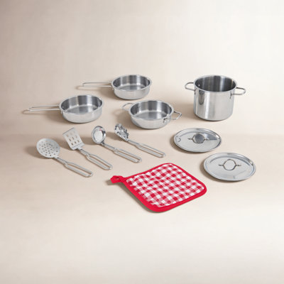 Teamson Kids Little Chef Frankfurt Play Cookware Set