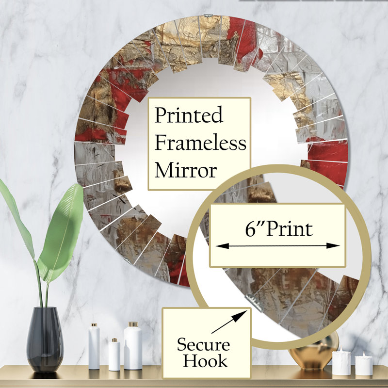 Miroir Chartridge, 32 po x 32 po