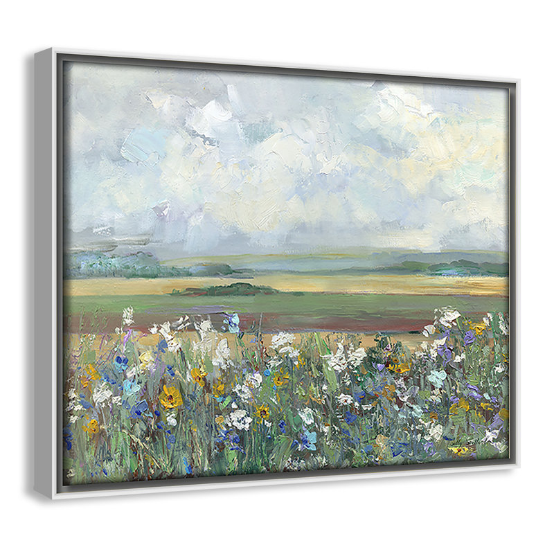 «Swampscott Far Afield Print» par Sally Swatland, H 9,5 po x l 11,5 po, Blanc