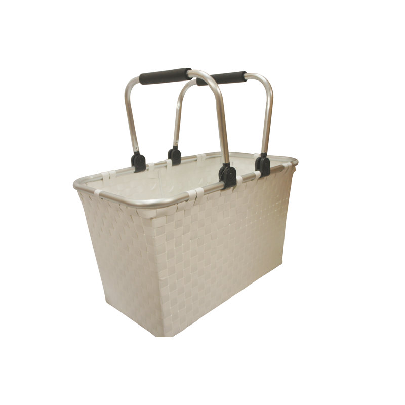 Plastic Laundry Basket with Handles