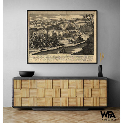 Bataille de Brandywine, image illustrative de 1777, décoration de maison de guerre révolutionnaire, affiche de la révolution américaine, impression de la galerie de la bataille, impression de cadeau d'histoires