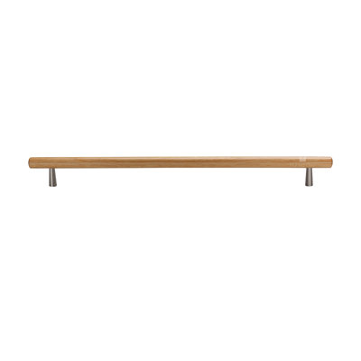 Tubular Designer Wood Cabinet Pull