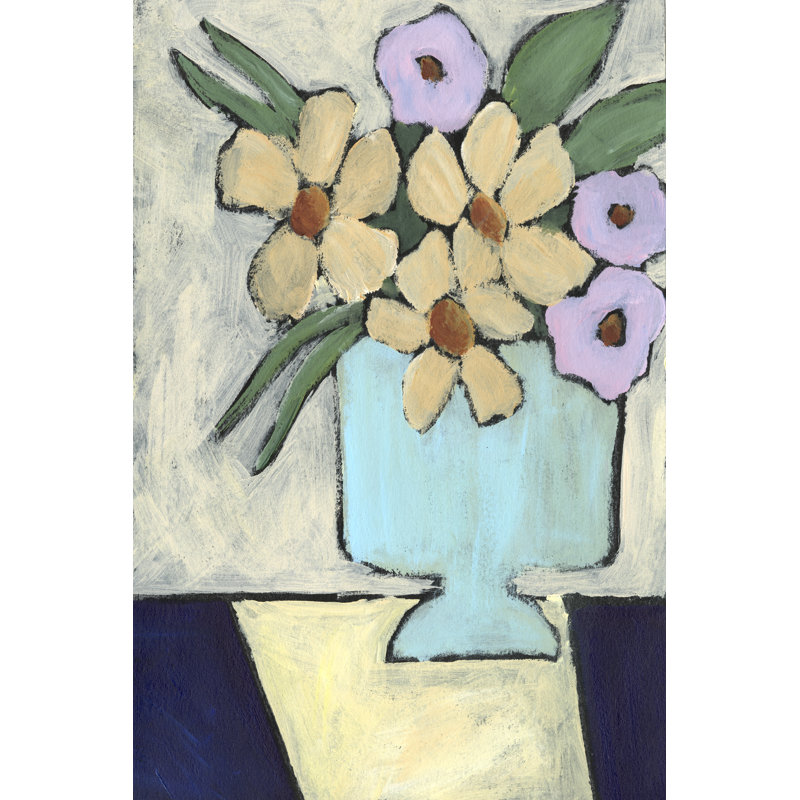 Distressed Bouquet II by Regina Moore - Painting on Canvas, 30cm H x 20cm W x 3.8cm D, Wrapped Canvas