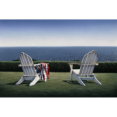  Pollera, Daniel Gallery Wrapped Canvas Art Titled: Spring House View