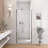 Semi-Frameless Circular Pivot Shower Door-127317853